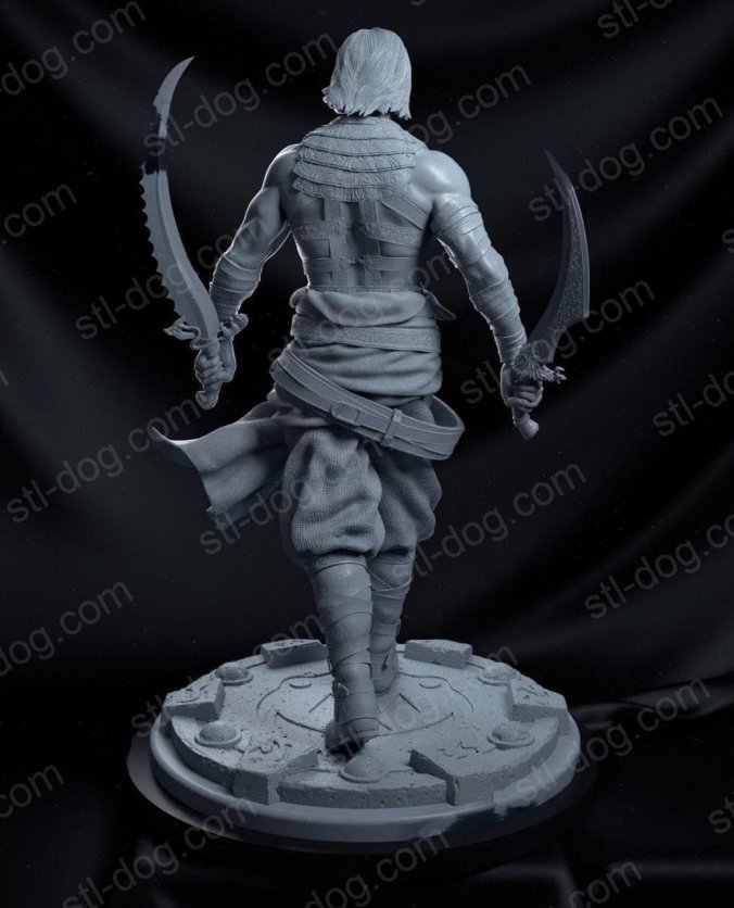 《波斯王子（Prince of Persia）3D打印图纸》